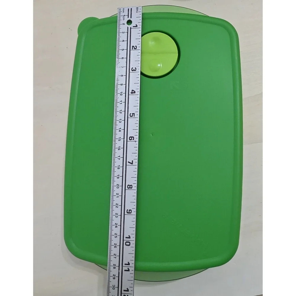 Tupperware Rock N Serve 6 Container Set 3381 3385 3387 4720 Pink Green Vented